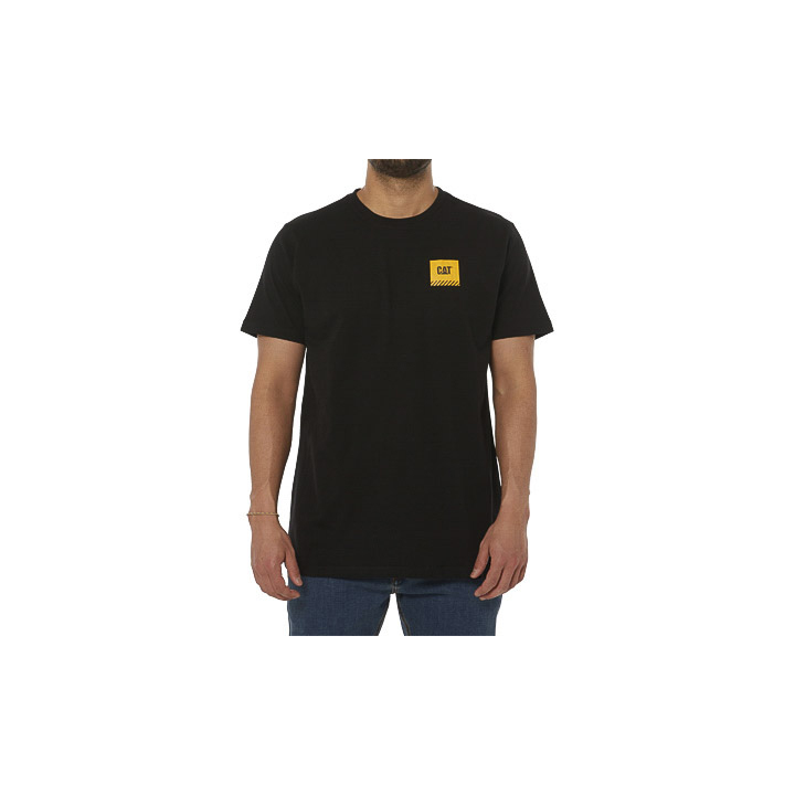 Caterpillar Arbeits Restricted T-Shirts Herren Schwarz | DE-401689