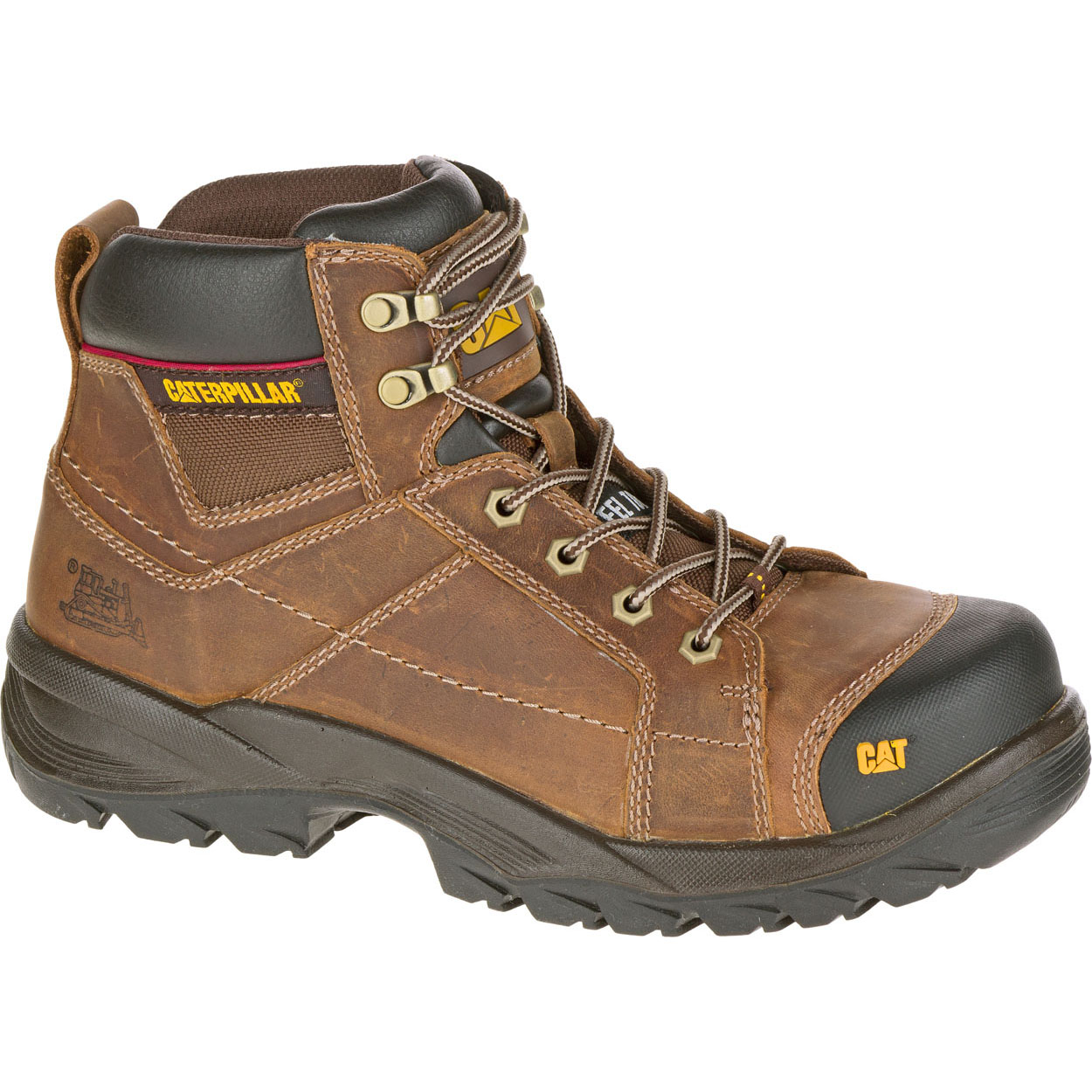 Caterpillar Crossrail St Sicherheitsschuhe Herren Dunkelbeige | DE-701342