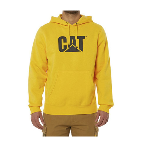 Caterpillar Foundation Mit Kapuze Sweatshirt Hoodies Herren Gelb | DE-126398