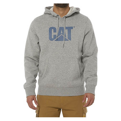 Caterpillar Foundation Mit Kapuze Sweatshirt Hoodies Herren Grau | DE-837145