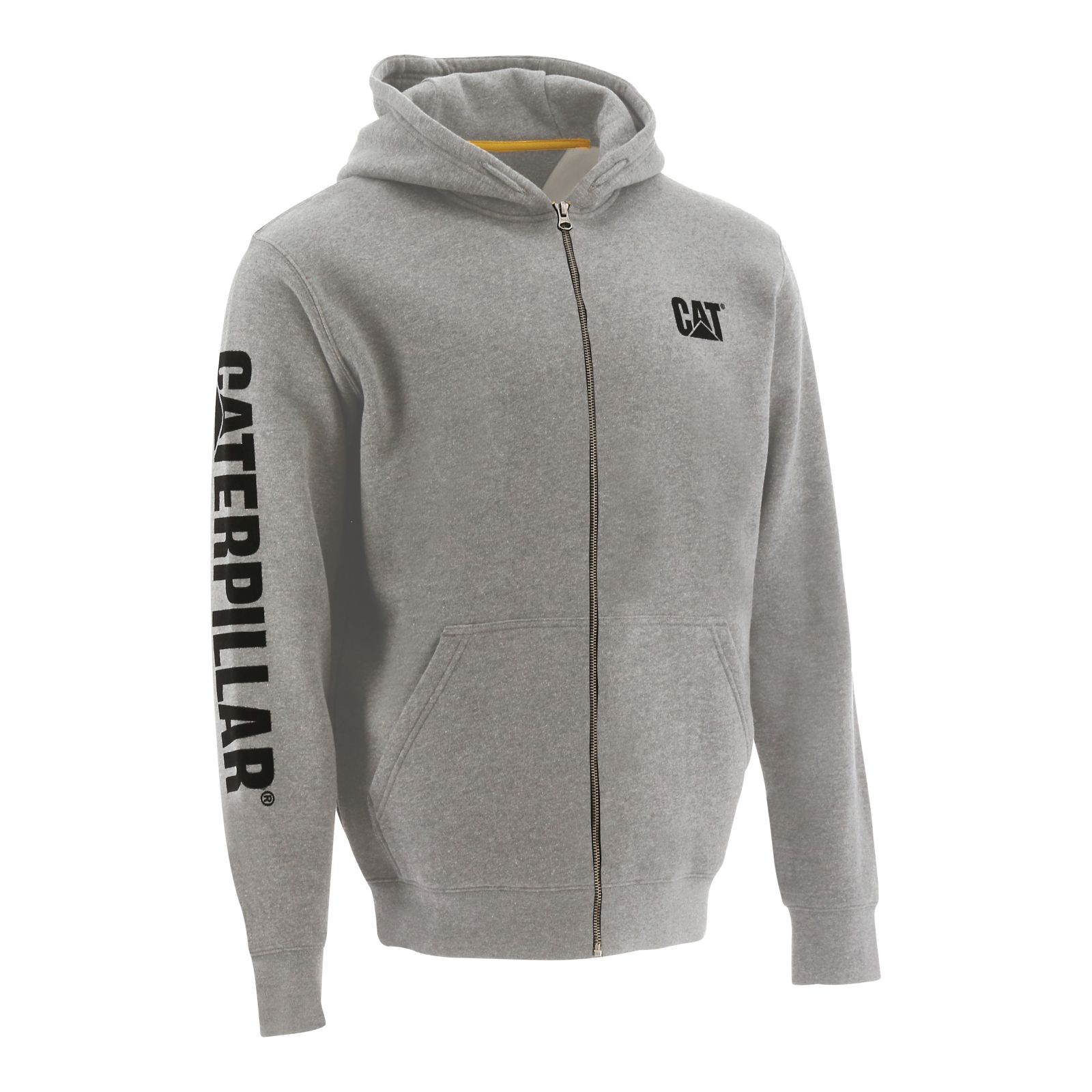 Caterpillar Full Zip Mit Kapuze Sweatshirts Herren Hellgrau | DE-517298