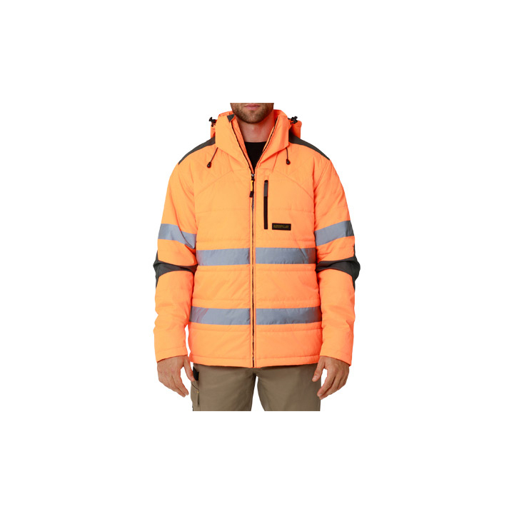 Caterpillar Hi Vis Boreas Taped Jacken Herren Orange | DE-398746