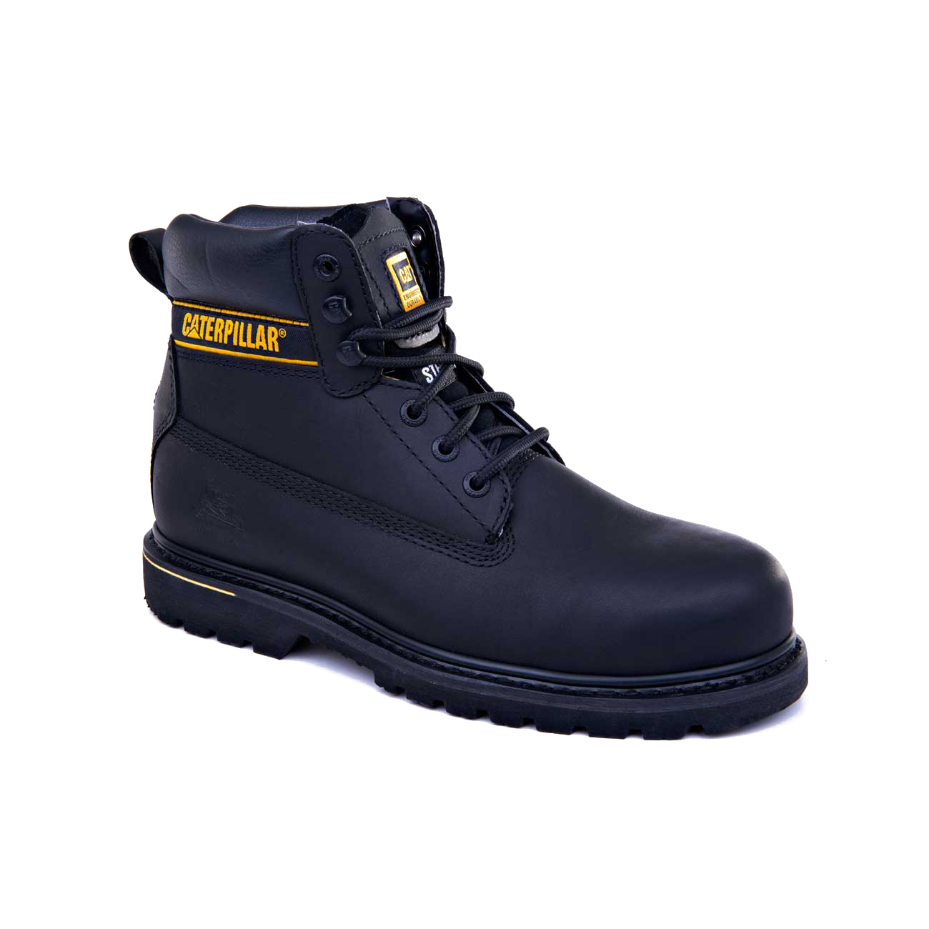 Caterpillar Holton St - Sa Sicherheitsschuhe Herren Schwarz | DE-162809