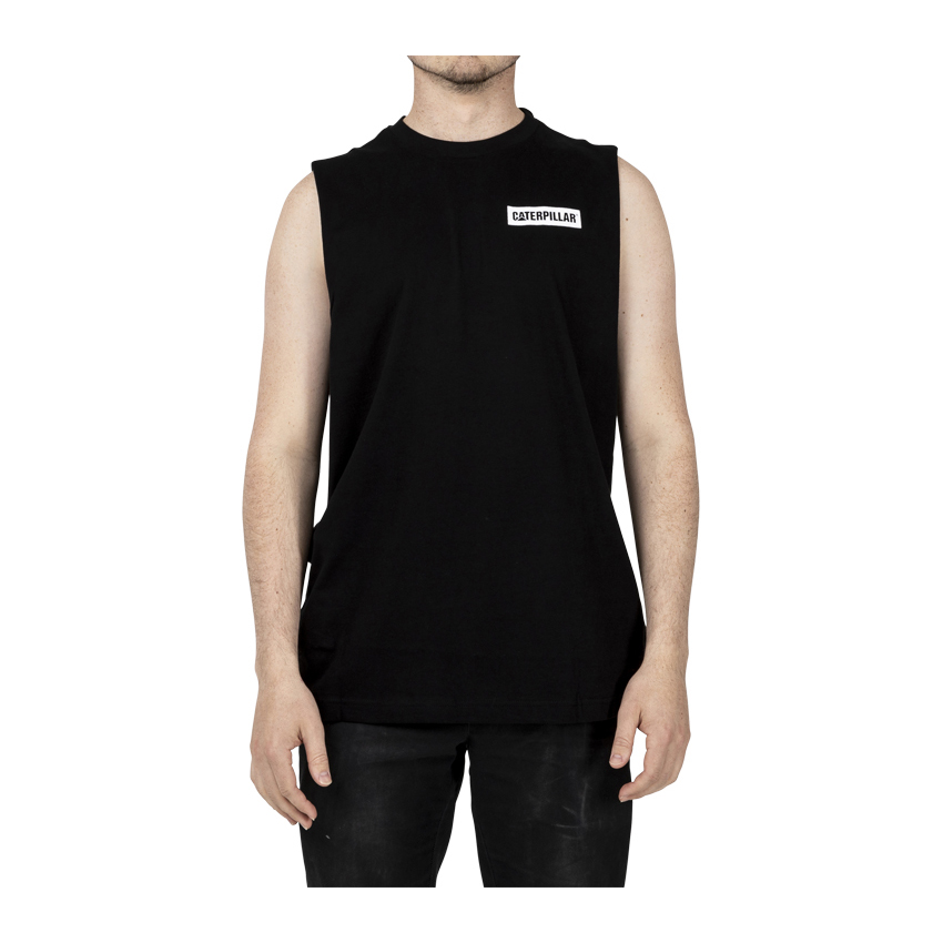 Caterpillar Icon Muscle Tank Top Herren Schwarz | DE-946812