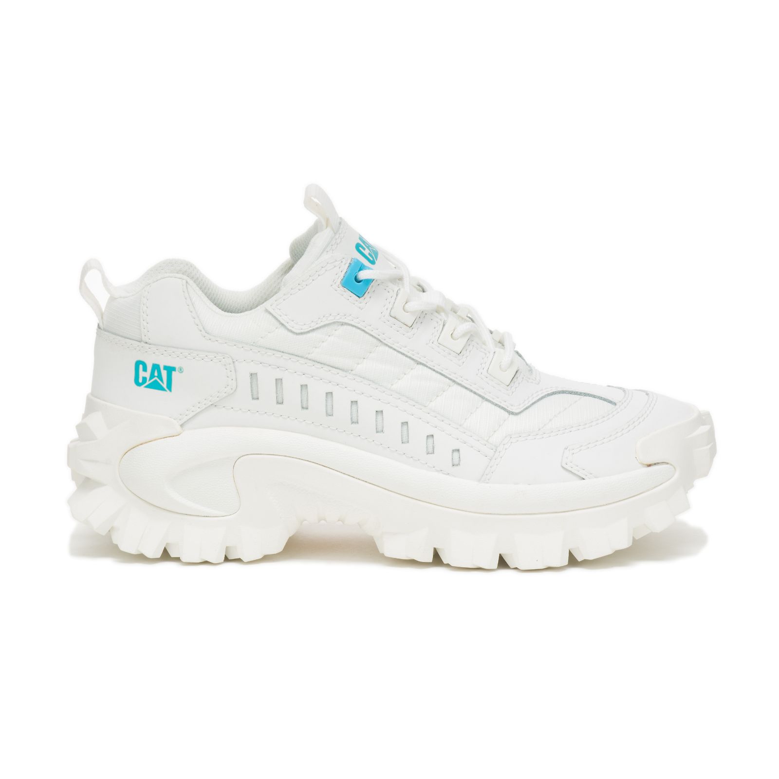 Caterpillar Intruder Freizeitschuhe Damen White/Blue | DE-725046