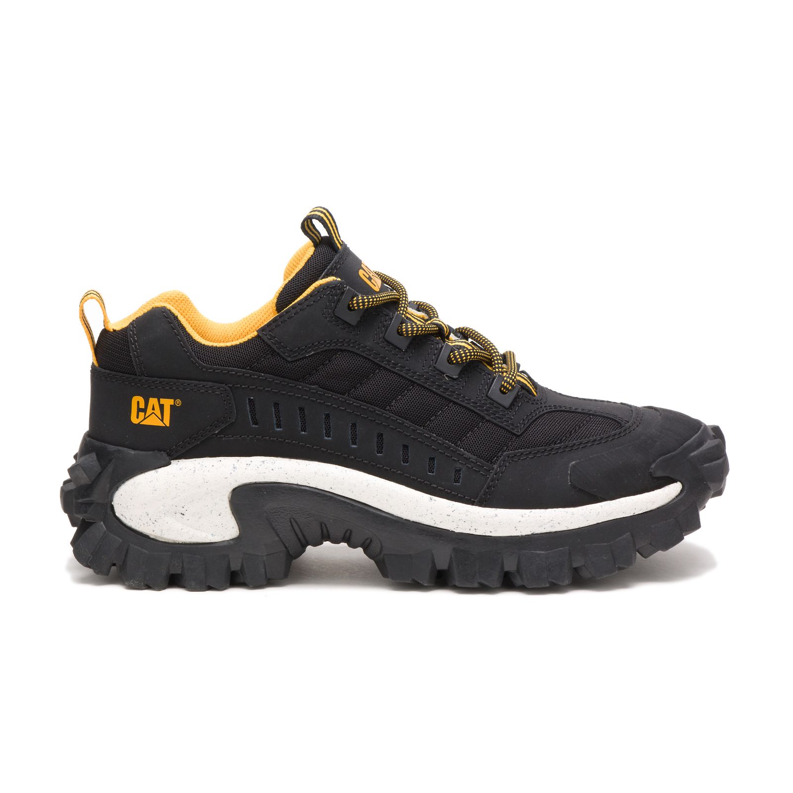 Caterpillar Intruder Freizeitschuhe Herren Schwarz Weiß | DE-753421