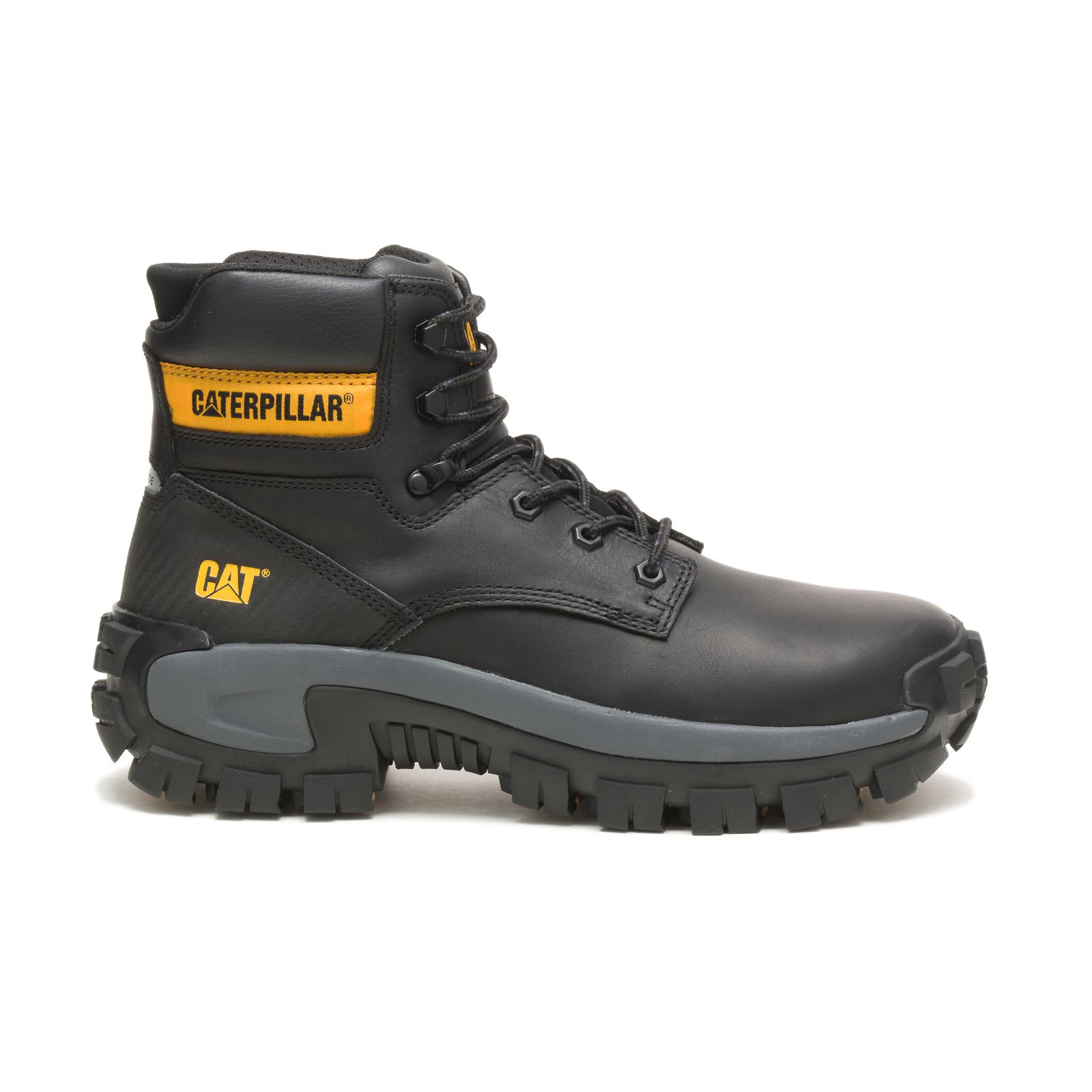 Caterpillar Invader Hi Steel Kappe Arbeitsschuhe Herren Schwarz | DE-932546