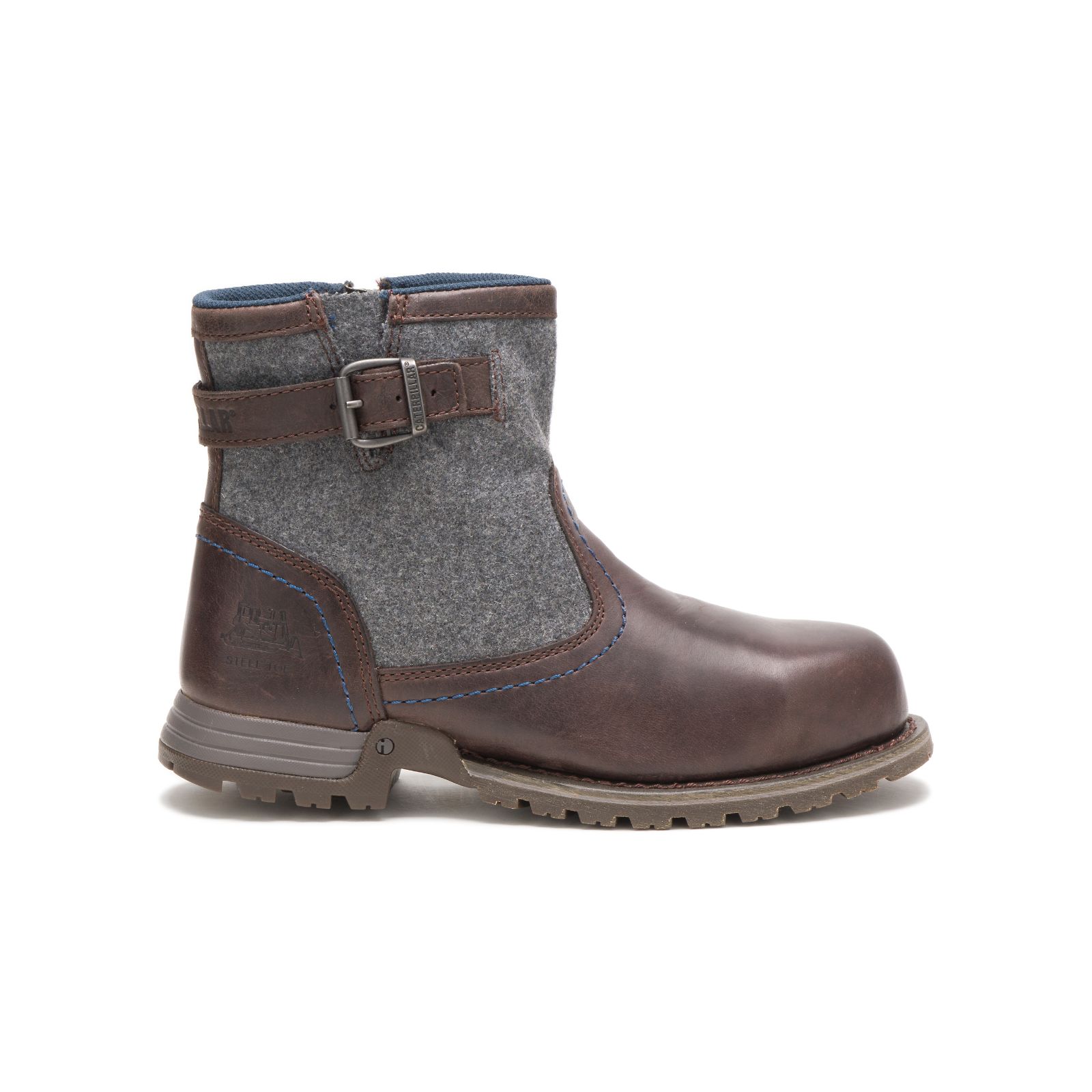 Caterpillar Jace Steel Kappe Arbeitsschuhe Damen Braun | DE-530978