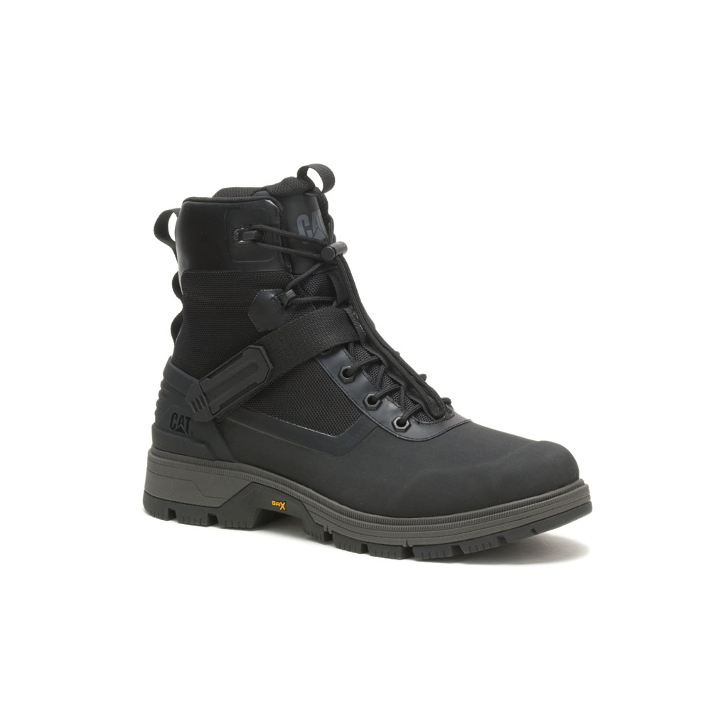 Caterpillar Leverage Schnallen Wanderschuhe Herren Schwarz | DE-490372