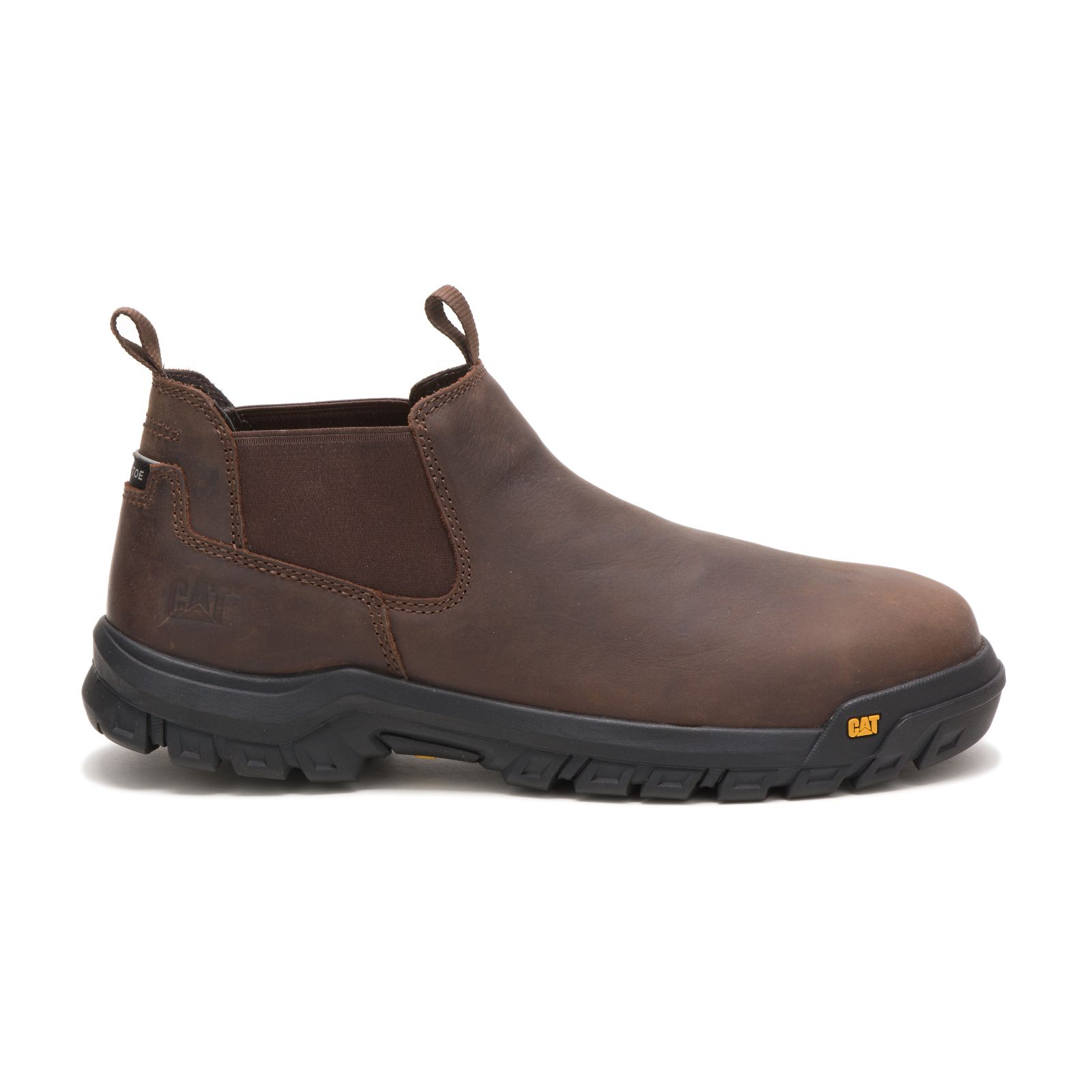 Caterpillar Outline Slip-on Steel Kappe Sicherheitsstiefel Herren Braun | DE-589460