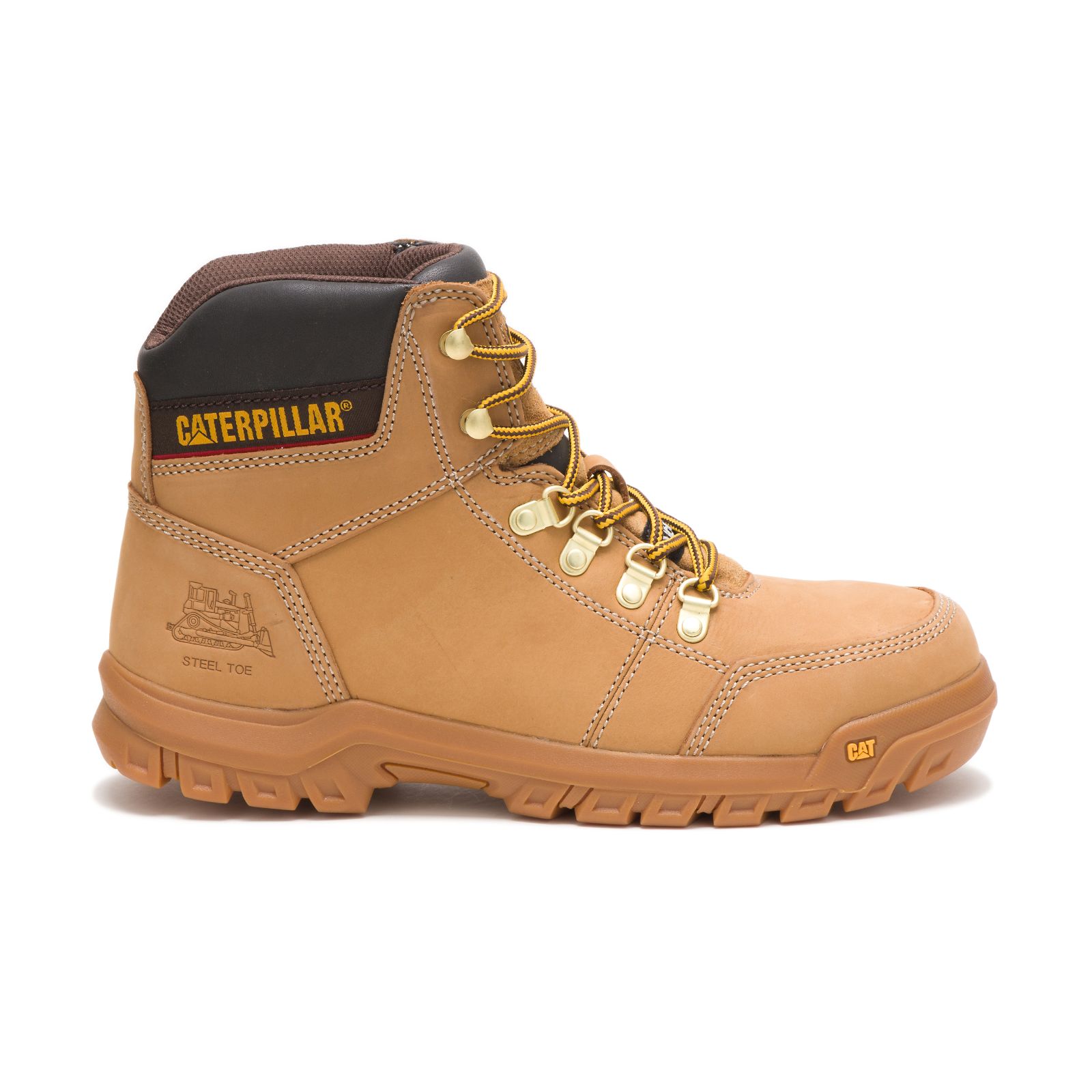 Caterpillar Outline Steel Kappe Arbeitsschuhe Herren Orange | DE-381762