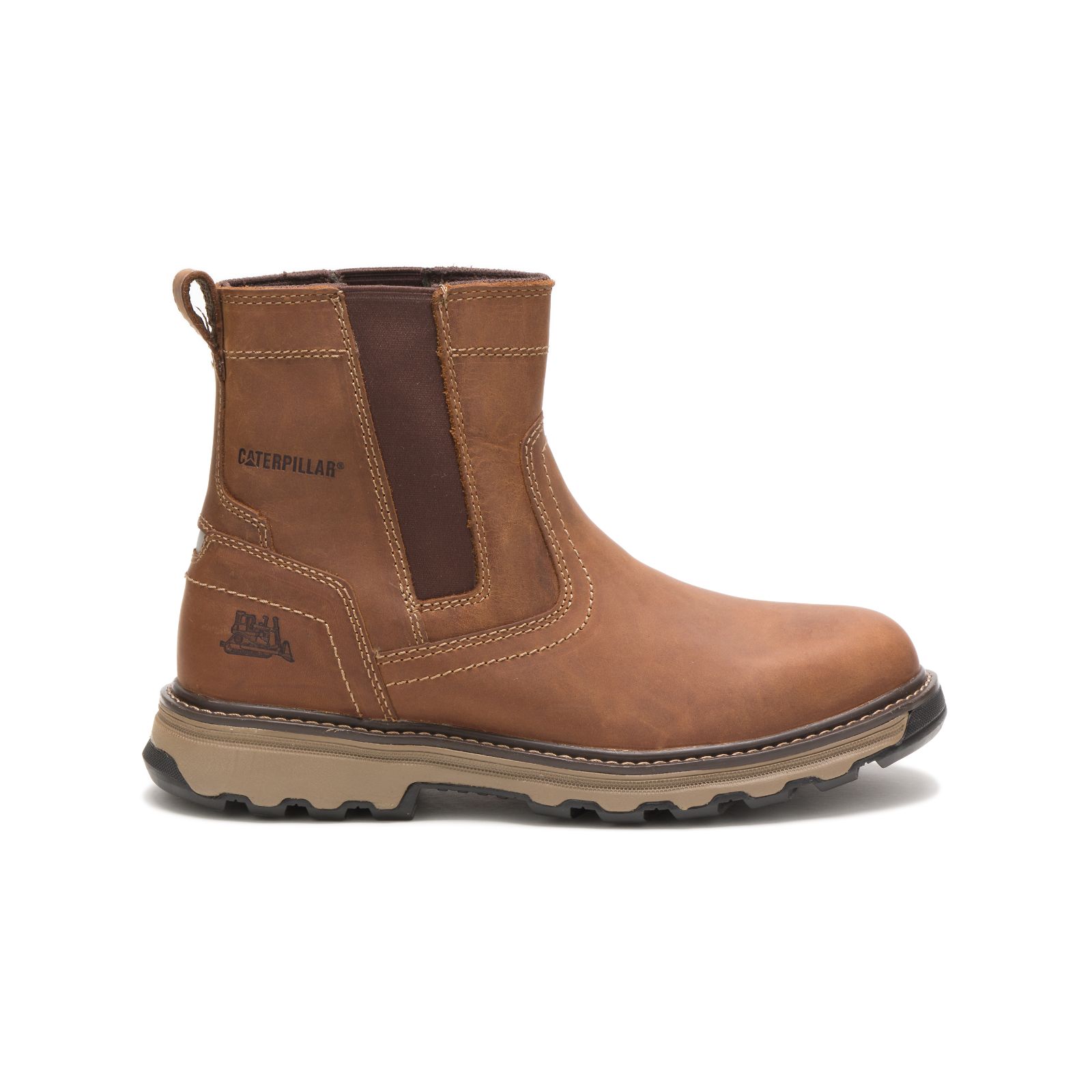 Caterpillar Pelton Arbeitsschuhe Herren Dunkelbeige | DE-209638