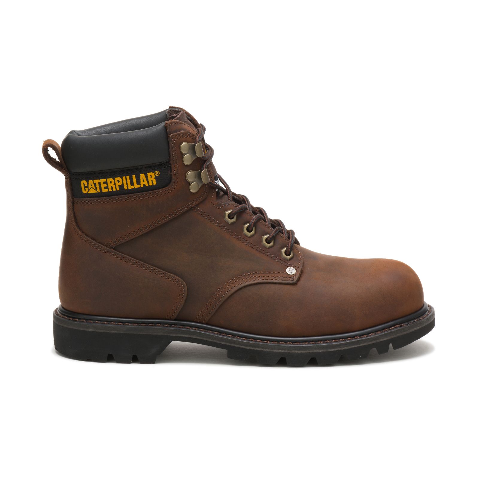 Caterpillar Second Shift Steel Kappe Arbeitsschuhe Herren Dunkelbraun | DE-067549