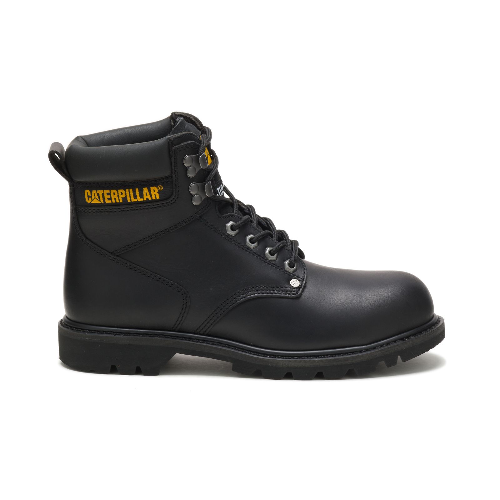 Caterpillar Second Shift Steel Kappe Arbeitsschuhe Herren Schwarz | DE-394670