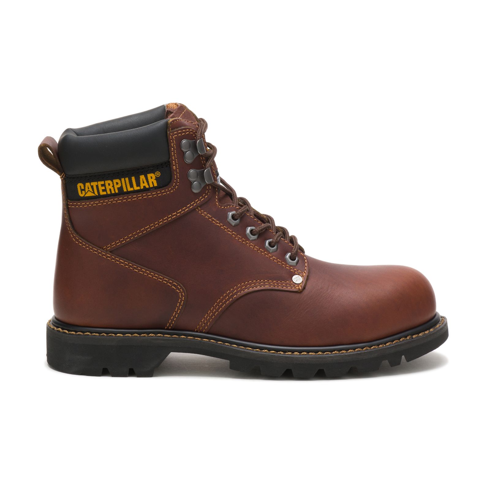 Caterpillar Second Shift Steel Kappe Arbeitsschuhe Herren Braun | DE-935840