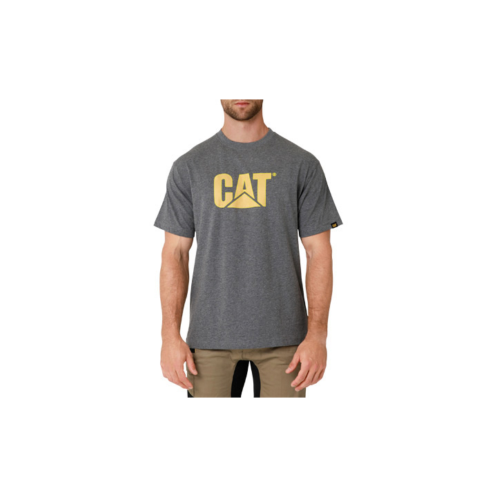 Caterpillar Tm Logo T-Shirts Herren Dunkelgrau | DE-815732