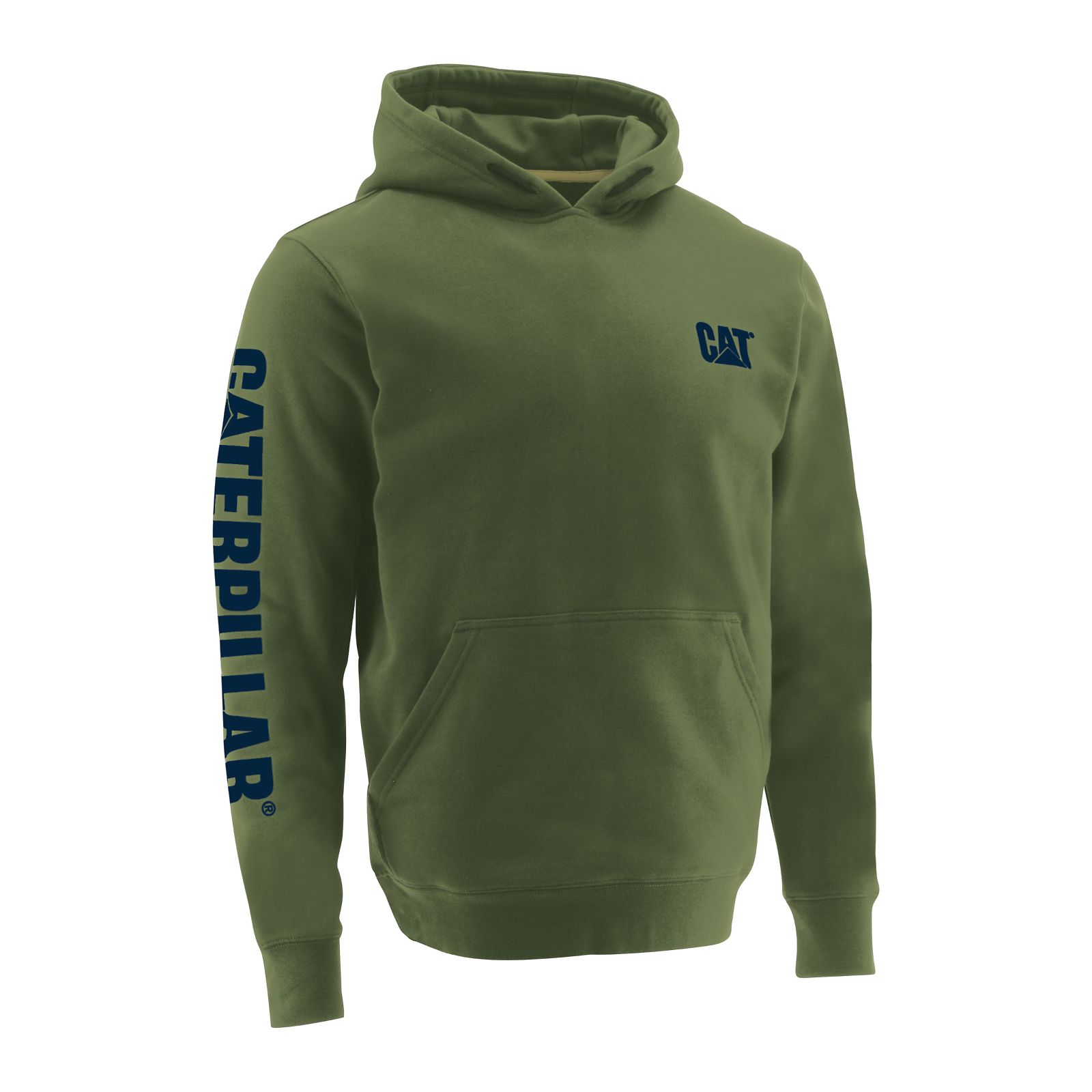 Caterpillar Trademark Banner Hoodies Herren Grün | DE-832490