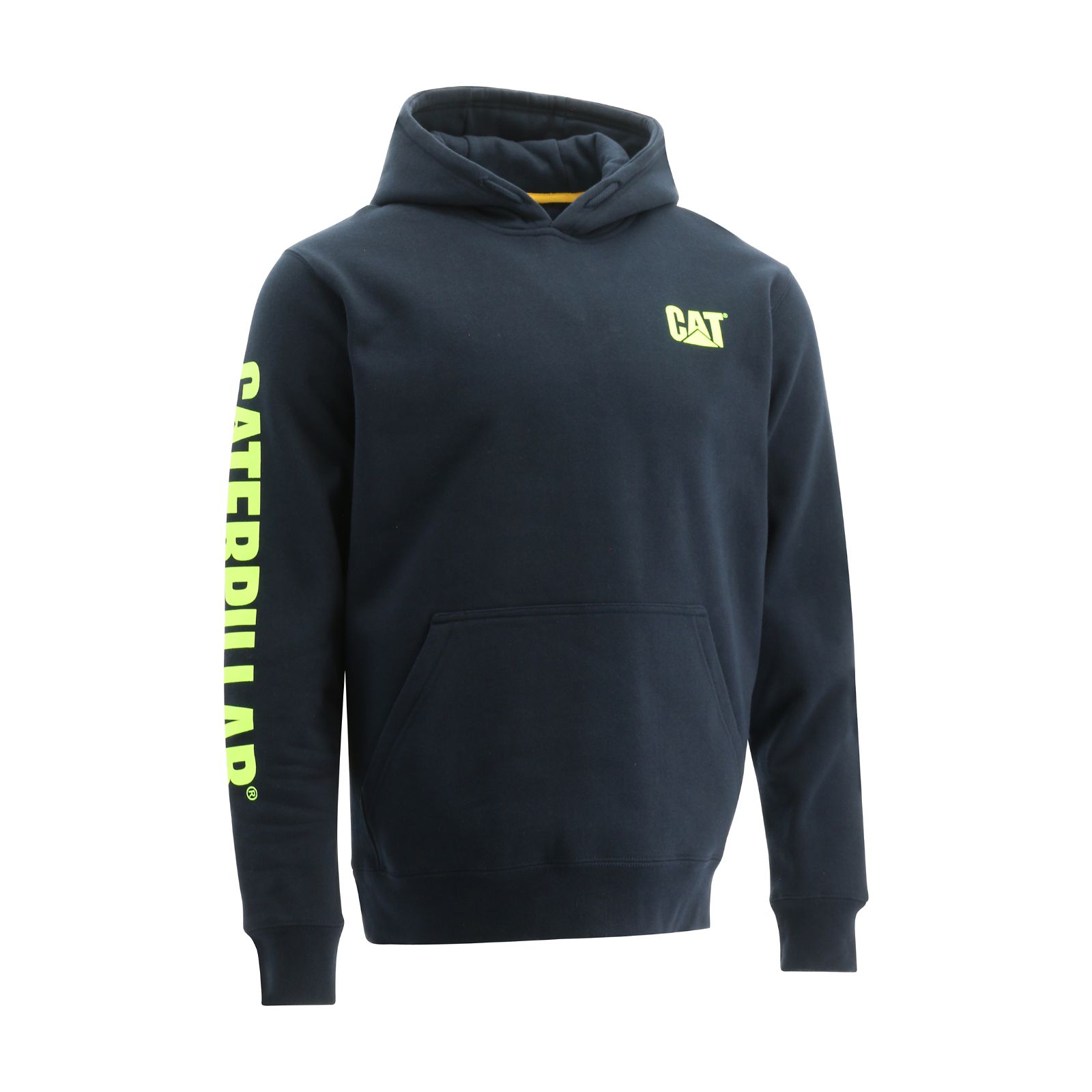 Caterpillar Trademark Banner Hoodies Herren Navy | DE-890235