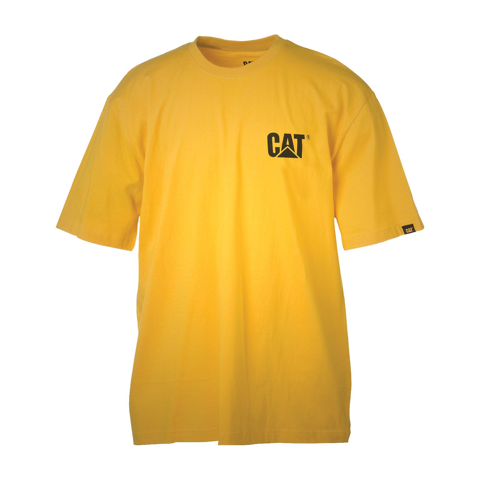 Caterpillar Trademark T-Shirts Herren Gelb | DE-840769