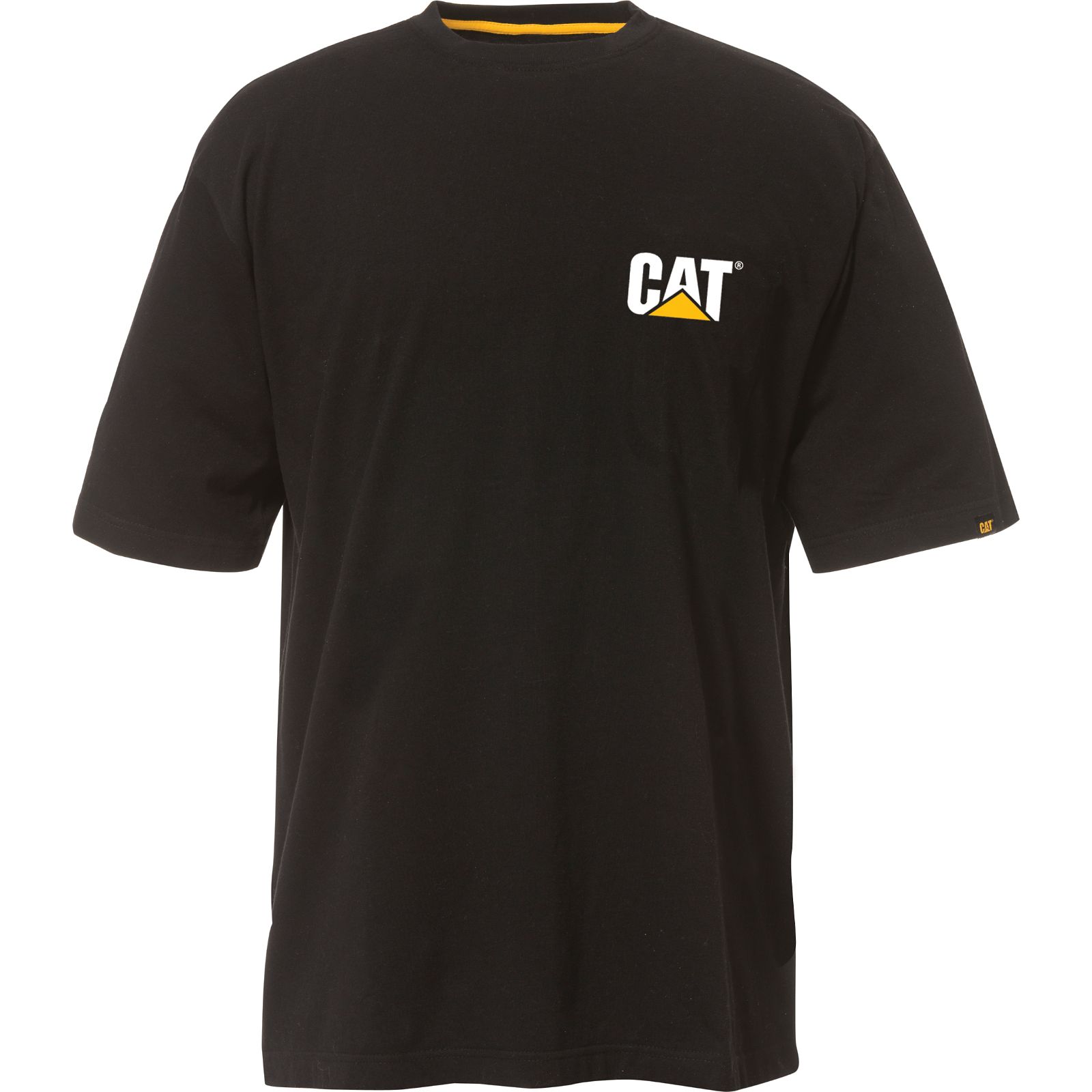 Caterpillar Trademark T-Shirts Herren Schwarz | DE-189267